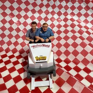 Hallmark Walley World Vacation Ornament - Red, White, Black